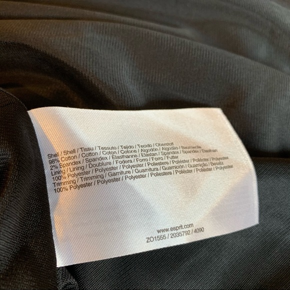 NWT Esprit Strapless with faux hook n eye closure - Picture 3 of 4